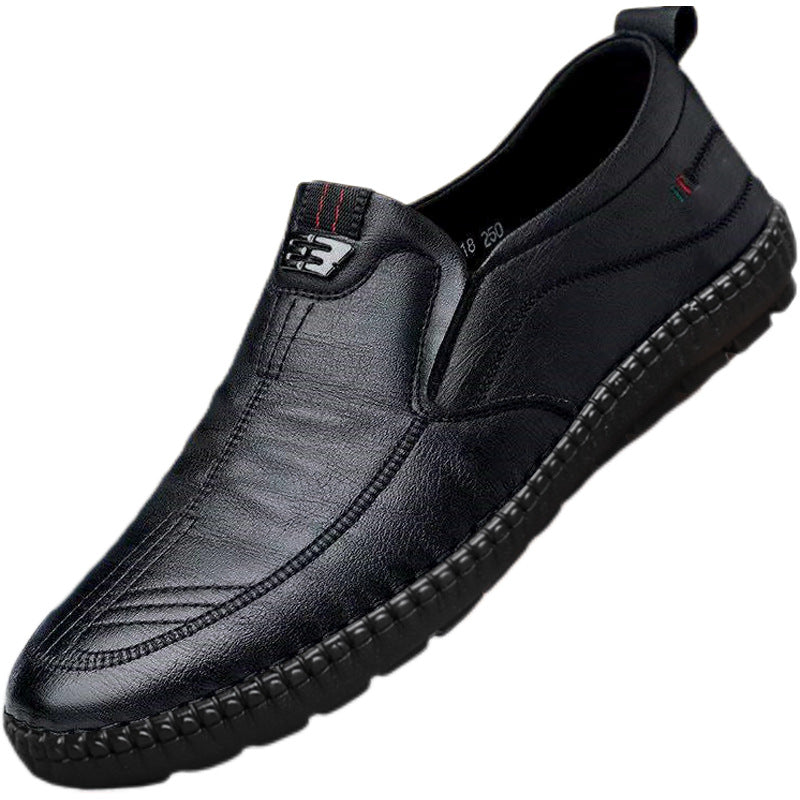 【35%OFF】【39-44】Zapatos de cuero para hombres de mediana edad y mayores.