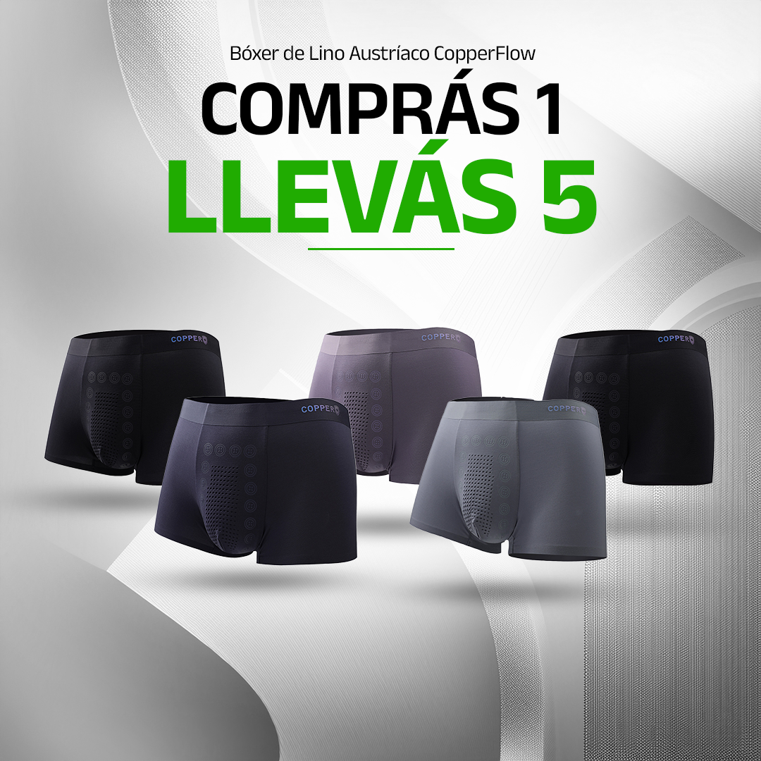 Bóxer para Hombre de Lino Austríaco CopperFlow - Clube Boss