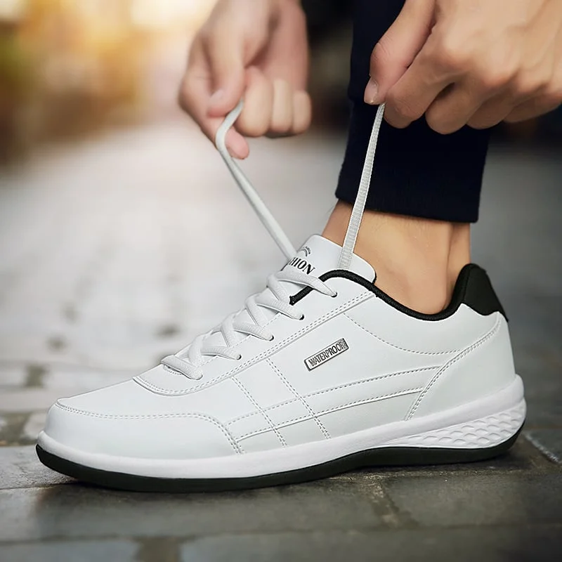 2025 nuevos zapatos ortopédicos de cuero cómodos para hombres