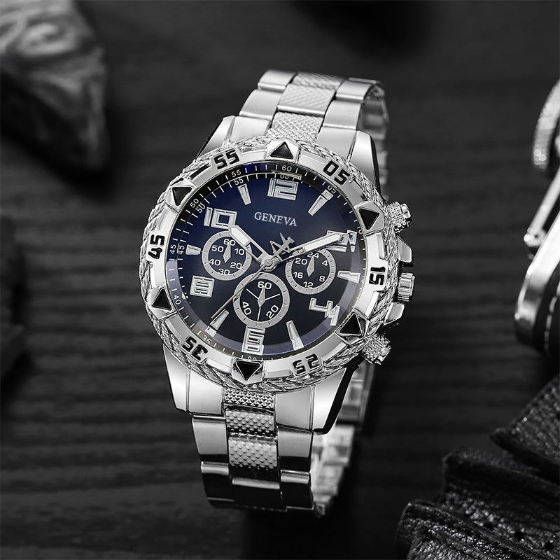 Kit 2 en 1 Especial Reloj Geneva y Cruz - Club Boss - Pre Black Friday