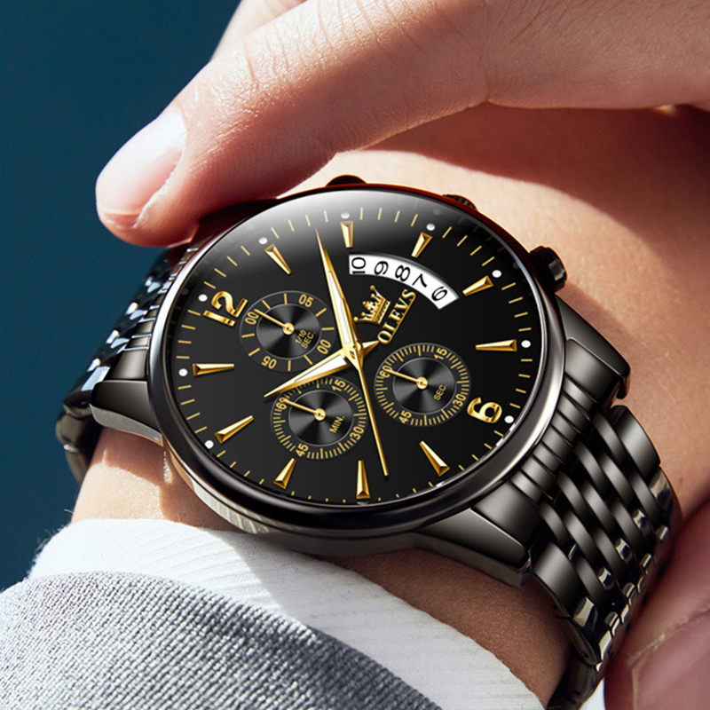 Reloj para Hombre Gold Quartz - Clube Boss