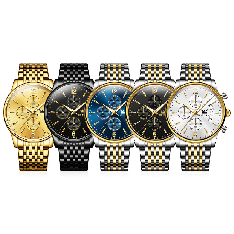 Reloj para Hombre Gold Quartz - Clube Boss
