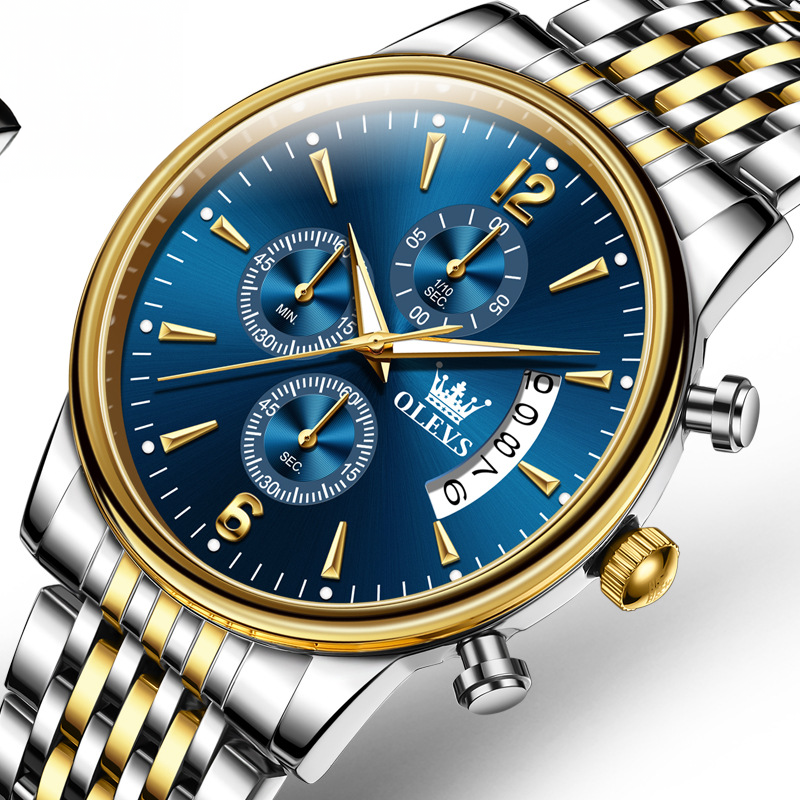 Reloj para Hombre Gold Quartz - Clube Boss