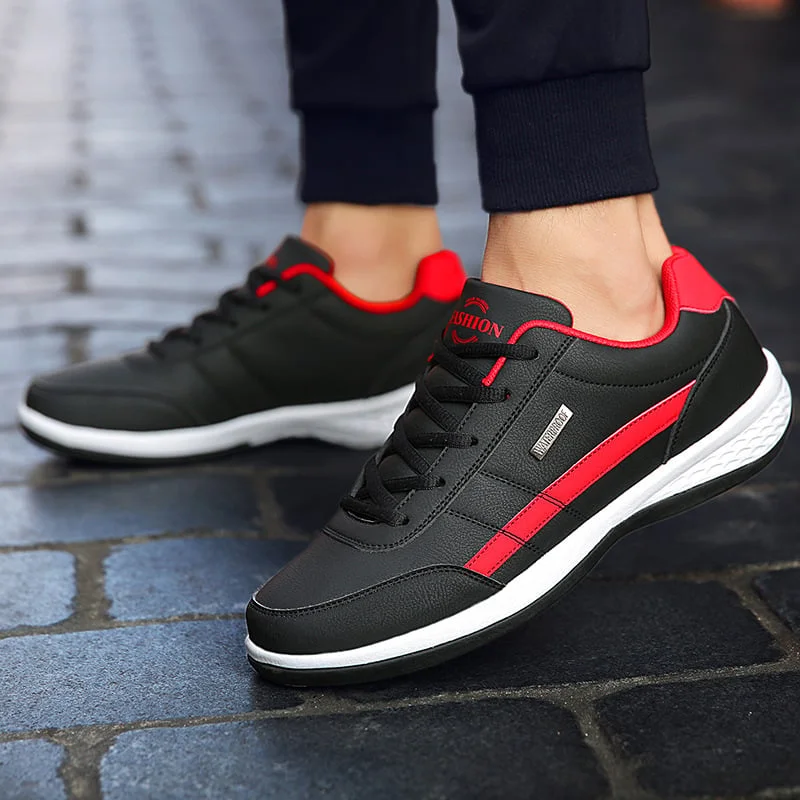 2025 nuevos zapatos ortopédicos de cuero cómodos para hombres