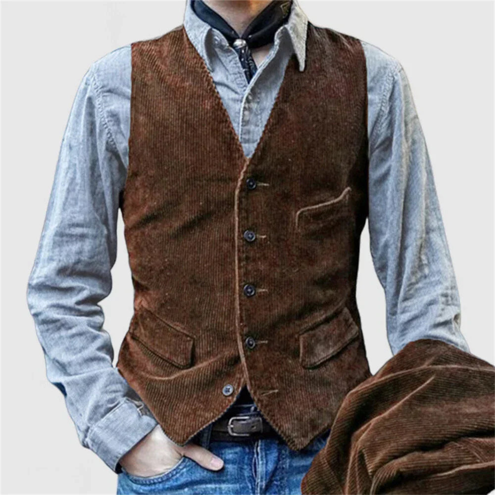 ADOLFO - Chaqueta y chaleco vintage.