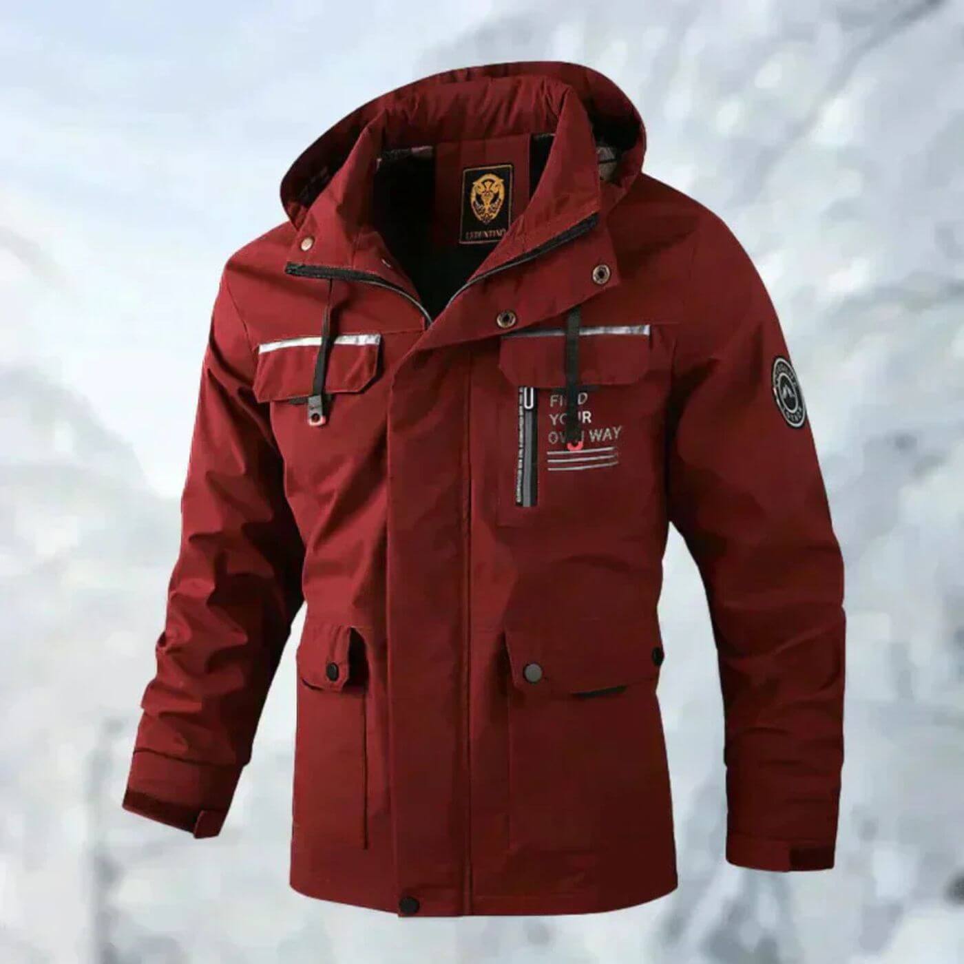 ESTEBAN - Chaqueta impermeable para otoño e invierno.