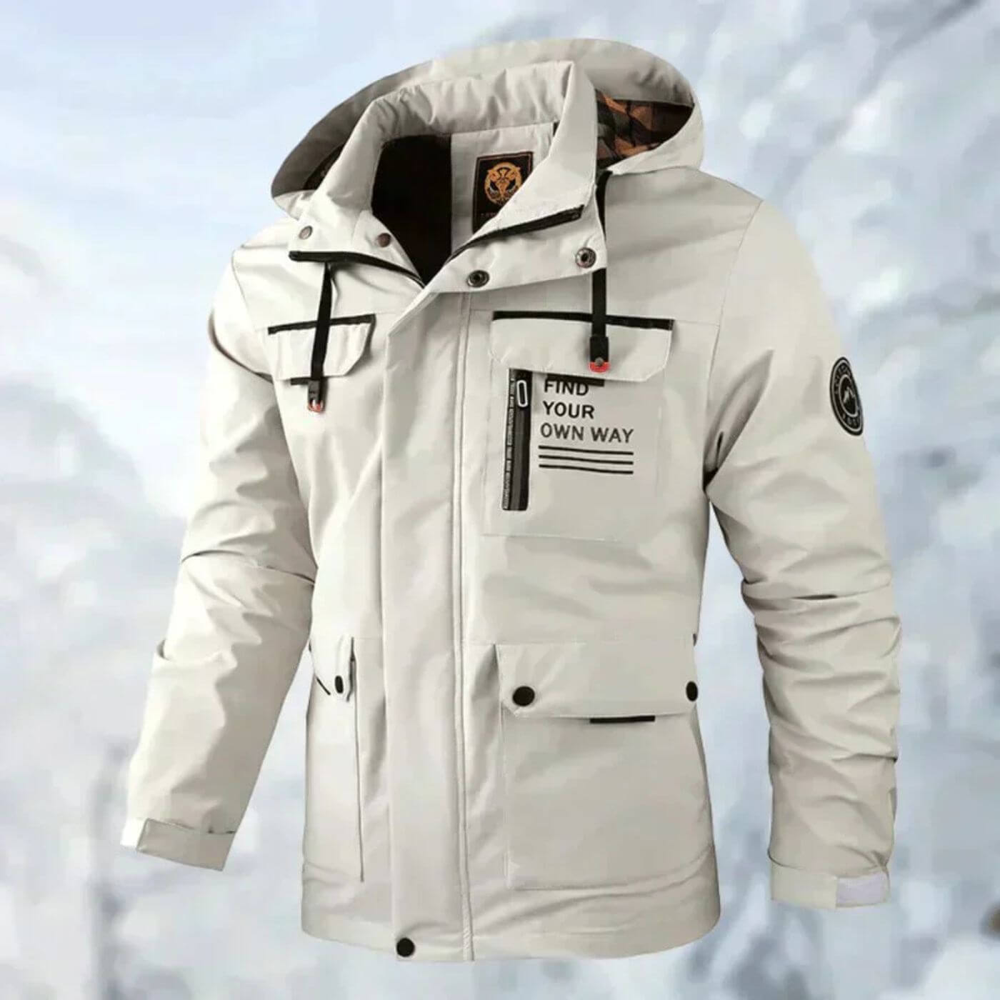 ESTEBAN - Chaqueta impermeable para otoño e invierno.