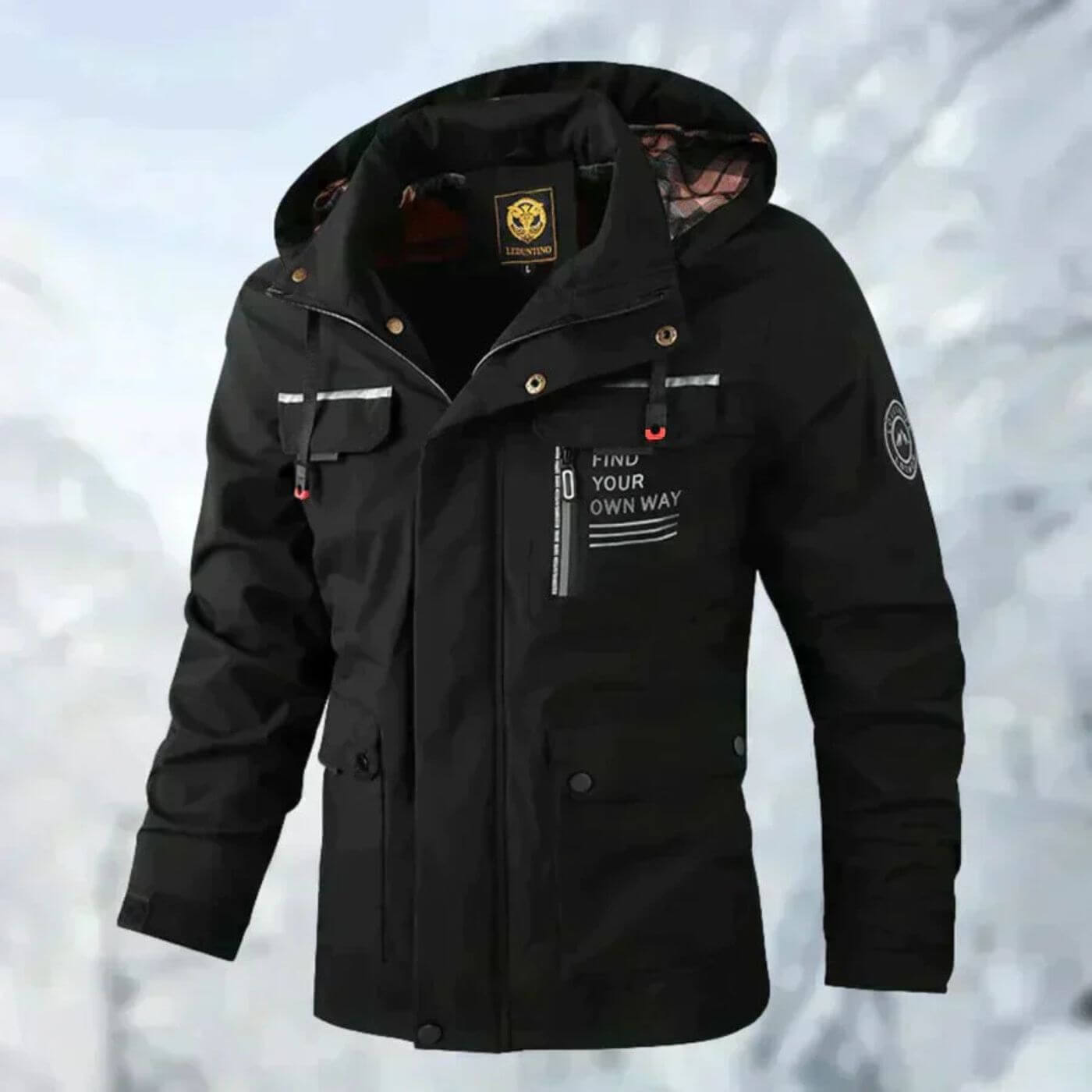ESTEBAN - Chaqueta impermeable para otoño e invierno.